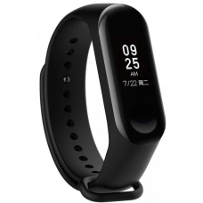 Силіконовий ремінець для Xiaomi Mi Band 3 Black