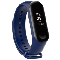 Силиконовый ремешок для Xiaomi Mi Band 3 Midnight Blue