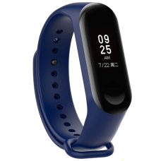 Силіконовий ремінець для Xiaomi Mi Band 3 Midnight Blue