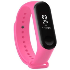 Силіконовий ремінець для Xiaomi Mi Band 3 Pink