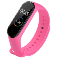 Силиконовый ремешок для Xiaomi Mi Band 4 Розовый