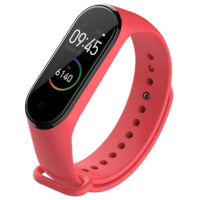 Силиконовый ремешок для Xiaomi Mi Band 4 Красный