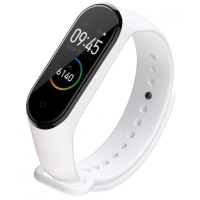 Силиконовый ремешок для Xiaomi Mi Band 4 White