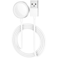 Бездротовий зарядний пристрій Hoco CW39 Wireless charger for iWatch (USB) White