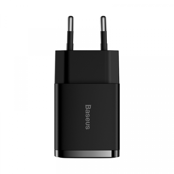 Мережевий зарядний пристрій Baseus Compact Charger 2U 10.5W Black