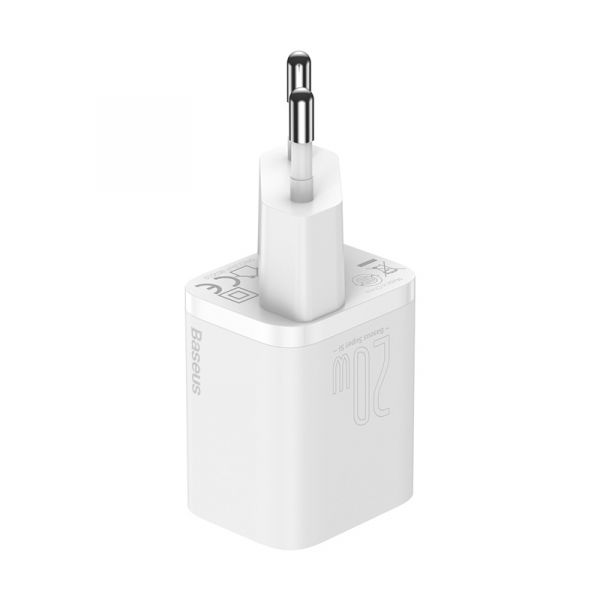 Сетевое зарядное устройство Baseus Super Si Quick Charger 1C 20W EU Black CCSUP-B01