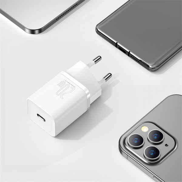 Сетевое зарядное устройство Baseus Super Si Quick Charger 1C 20W EU Black CCSUP-B01