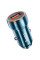 Автомобільний зарядний пристріій Hoco Z46 Blue Shield 1 USB/2A Blue