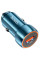 Автомобільний зарядний пристріій Hoco Z46 Blue Shield 1 USB/2A Blue