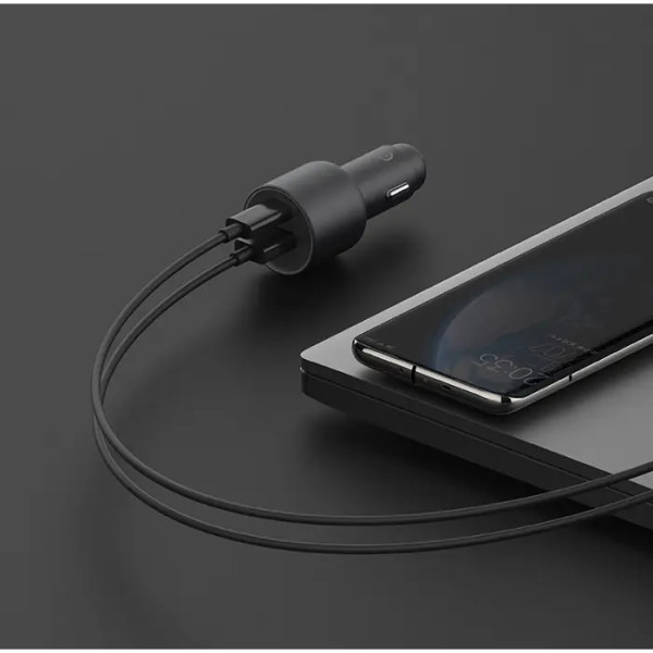 Автомобільний зарядний пристрій Xiaomi Mi Car Charger 100W USB-C/USB-A