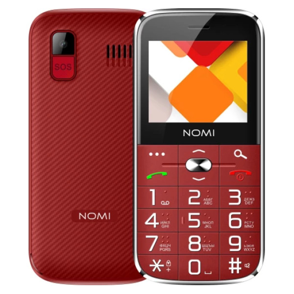 Мобільний телефон Nomi i220 Red