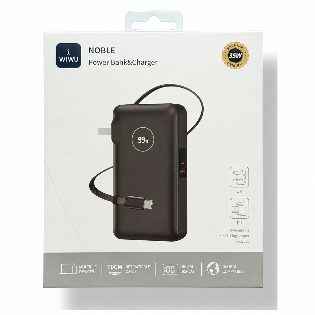 Зовнішній акумулятор WIWU Noble Wi-P049