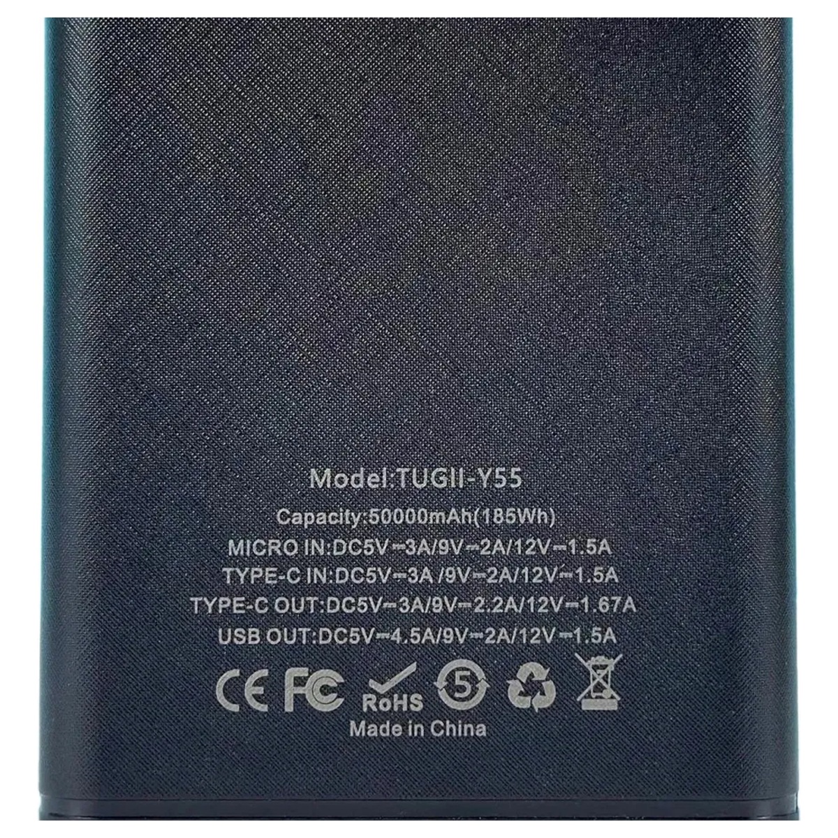 Зовнішній акумулятор WUW TUGII Y55